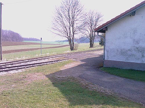 Bahnsteigzugang Oppingen